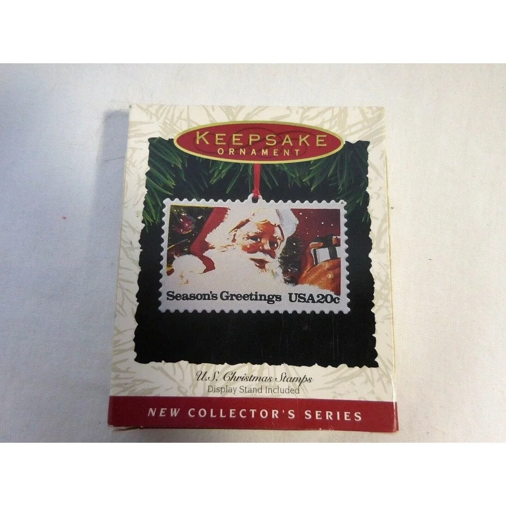 Hallmark 1993 Christmas Ornament U.S Christmas Stamps First in‎ Series USA made